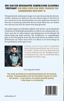 Slavernij en beschaving achterzijde