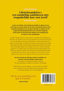 Het lifestylewandelboek achterzijde