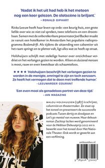 Alleen en duizend mensen achterzijde