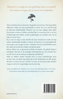 Sparen voor geluk achterzijde