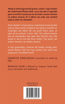 Ruimte maken voor het andere achterzijde