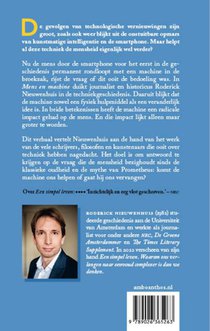 Mens en machine achterzijde