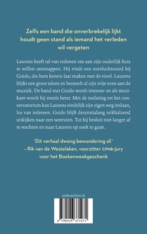 De violist achterzijde