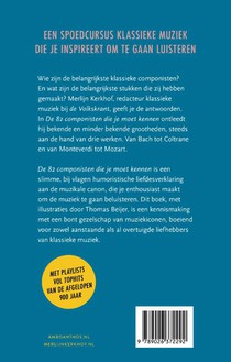 De 82 componisten die je moet kennen achterzijde
