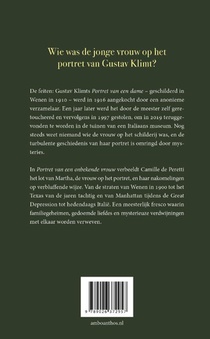 Portret van een onbekende vrouw achterzijde