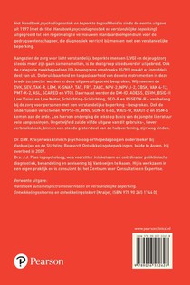 Handboek psychodiagnostiek en beperkte begaafdheid achterzijde