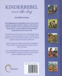 Kinderbijbel voor elke dag achterzijde