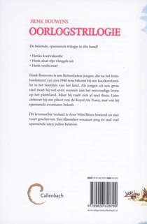Henk Bouwens oorlogstrilogie achterzijde