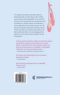 De balletschoenen van Aya achterzijde