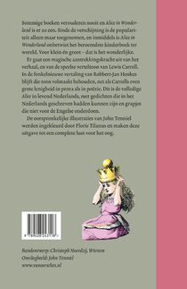Alice in Wonderland & in Spiegelland achterzijde