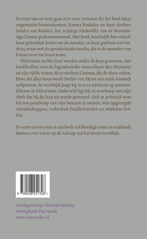 De resten van een mens achterzijde