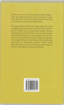 De woestijn van de Tartaren achterzijde