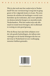 Een geschiedenis van het onderwijs in Nederland achterzijde