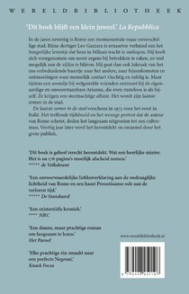 De laatste zomer in de stad achterzijde