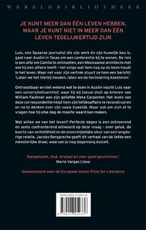 Perfecte dagen achterzijde