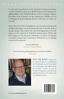 Een geschiedenis van het onderwijs in Nederland achterzijde