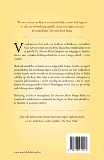 De God van Kleine Dingen achterzijde