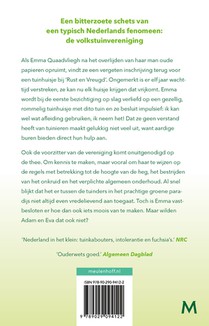Rust en Vreugd achterzijde