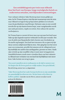 De Tirana Express achterzijde