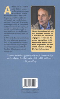 H.P. Lovecraft achterzijde