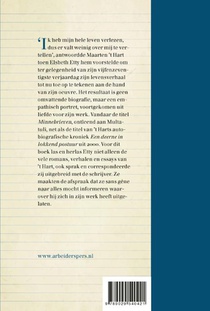 Minnebrieven aan Maarten achterzijde