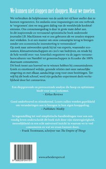 Stoppen met shoppen achterzijde