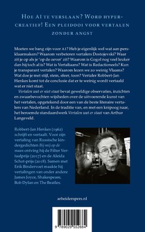 Vertalen wat er niet staat achterzijde