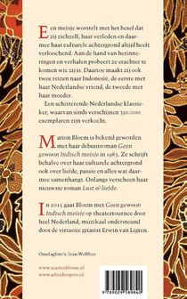 Geen gewoon Indisch meisje achterzijde