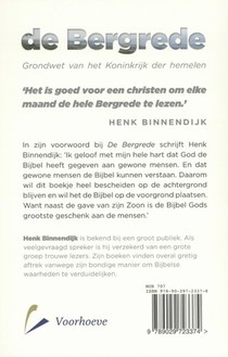 De bergrede achterzijde
