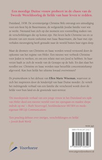 De pruimenboom achterzijde