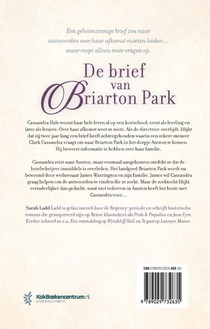 De brief van Briarton Park achterzijde