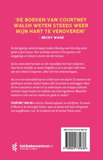 Het geluksexperiment achterzijde