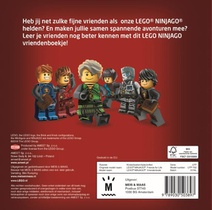 LEGO NINJAGO Vriendenboekje achterzijde