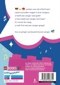 Op bezoek bij... een zanger! achterzijde