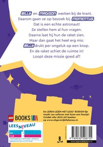 Op bezoek bij... een astronaut! achterzijde