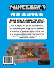 Minecraft voor beginners achterzijde