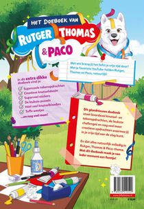 Het Doeboek van Rutger, Thomas & Paco achterzijde