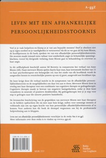 Leven met een afhankelijke persoonlijkheidsstoornis achterzijde