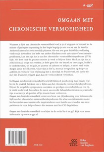 Omgaan met chronische vermoeidheid achterzijde