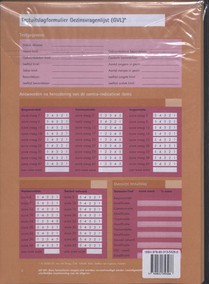 Gezinsvragenlijst (GVL) - scoreformulieren achterkant