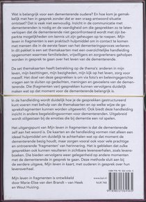 Mijn leven in fragmenten achterzijde