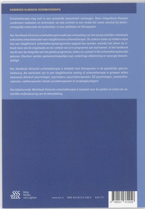 Handboek klinische schematherapie achterzijde