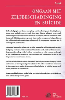 Omgaan met zelfbeschadiging en suïcidaal gedrag achterzijde