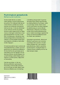 Psychologie en geneeskunde achterzijde