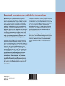 Leerboek reumatologie en klinische immunologie achterzijde