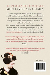 Mijn leven als geisha achterzijde