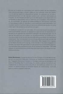 Handboek kwalitatieve onderzoeksmethoden achterzijde