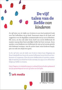 De vijf talen van de liefde van kinderen achterzijde