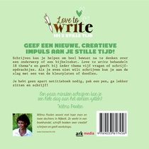 Love to write! achterzijde
