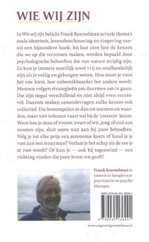 Wie wij zijn achterzijde